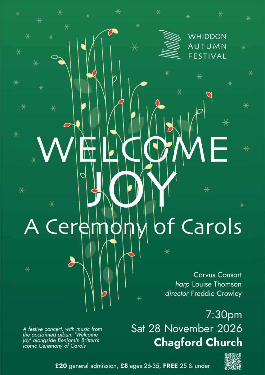 Whiddon Autumn Festival Welcome Joy + A Ceremony of Carols